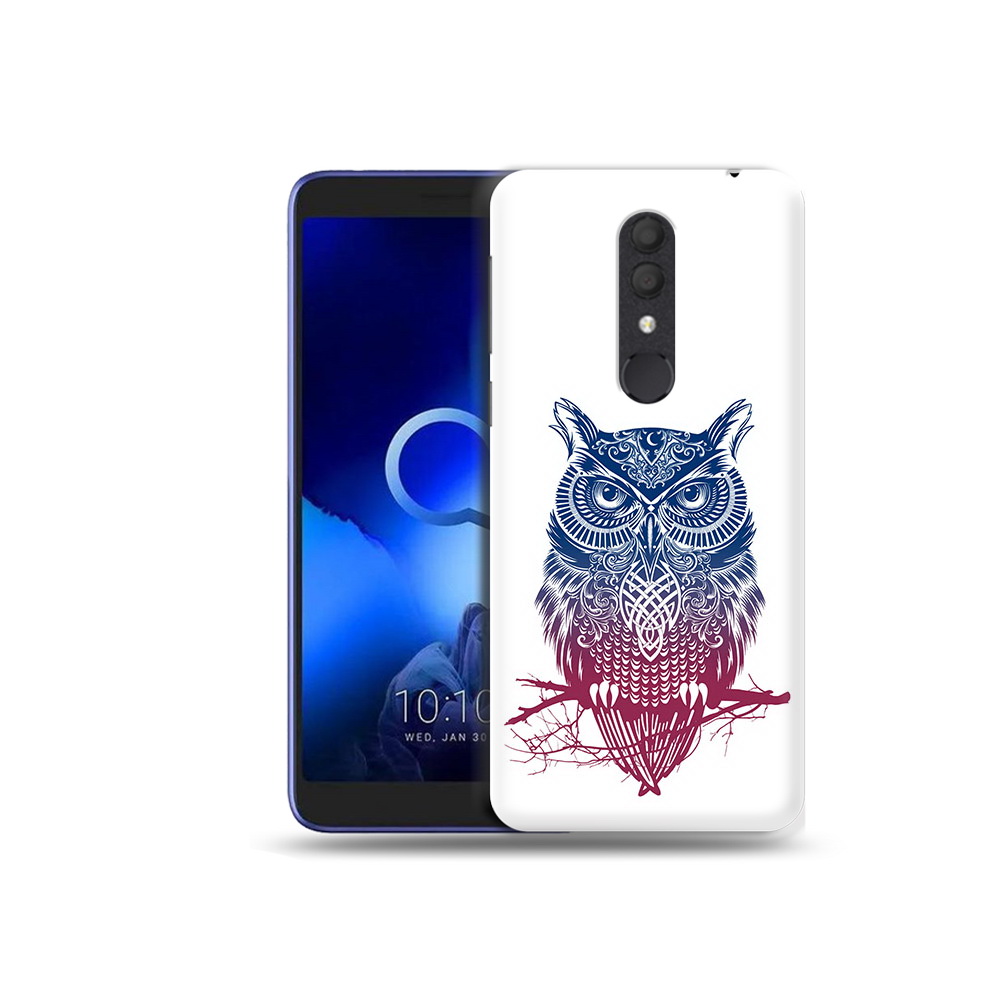 

Чехол MyPads Tocco для Alcatel 1X хиппи сова (PT133941.659.664), Прозрачный, Tocco