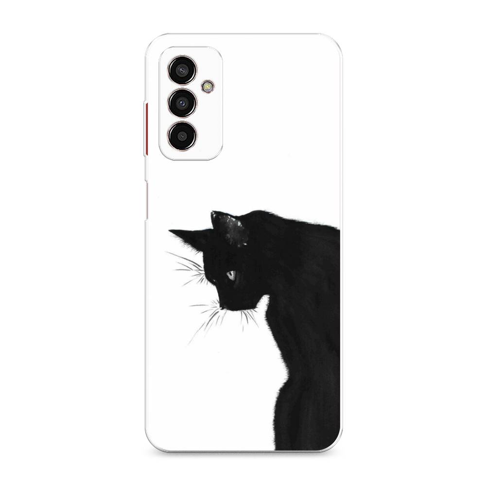 

Чехол Awog на Samsung Galaxy M13 / Самсунг M13 "Black cat", Разноцветный, 2106850-1