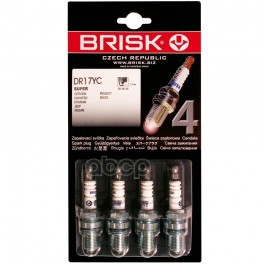 фото Свеча зажигания змз-40524 евро-3 brisk dr17yc super комплект brisk арт. dr17yc