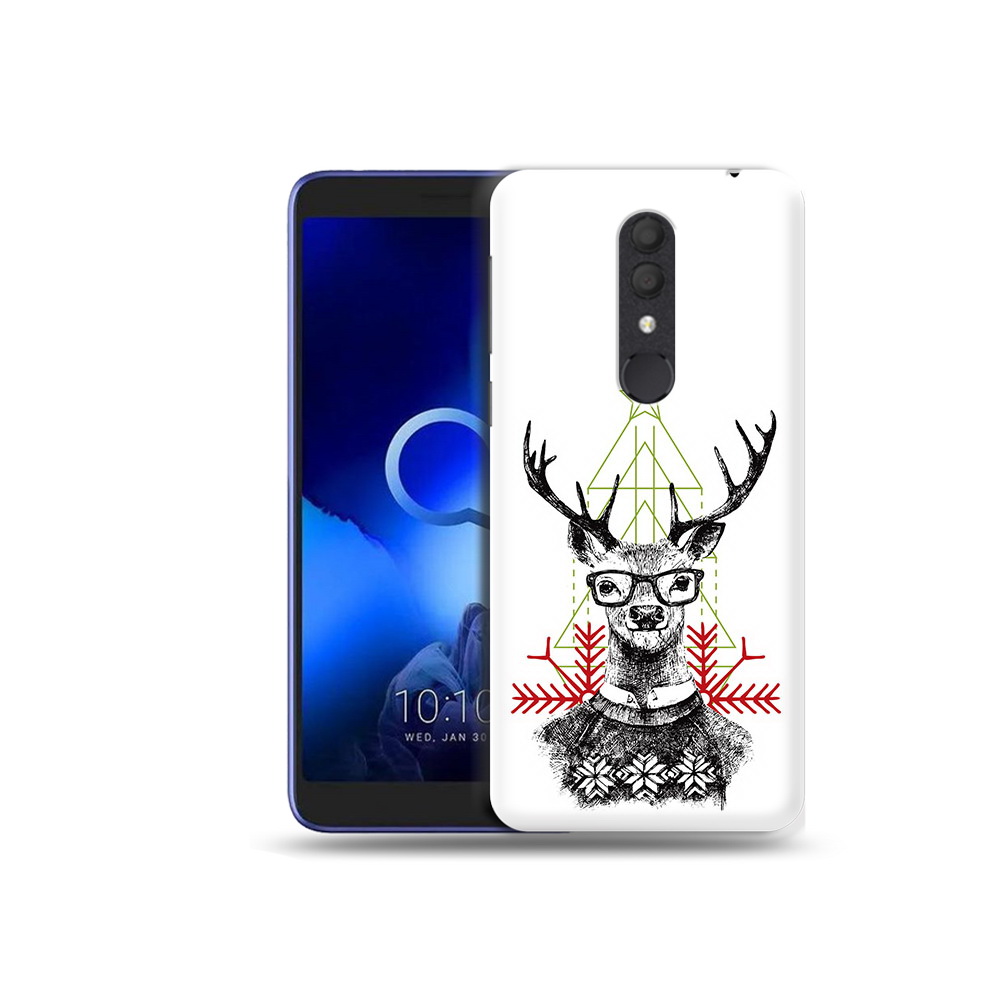 

Чехол MyPads Tocco для Alcatel 1X умный олень (PT133941.659.652), Прозрачный, Tocco