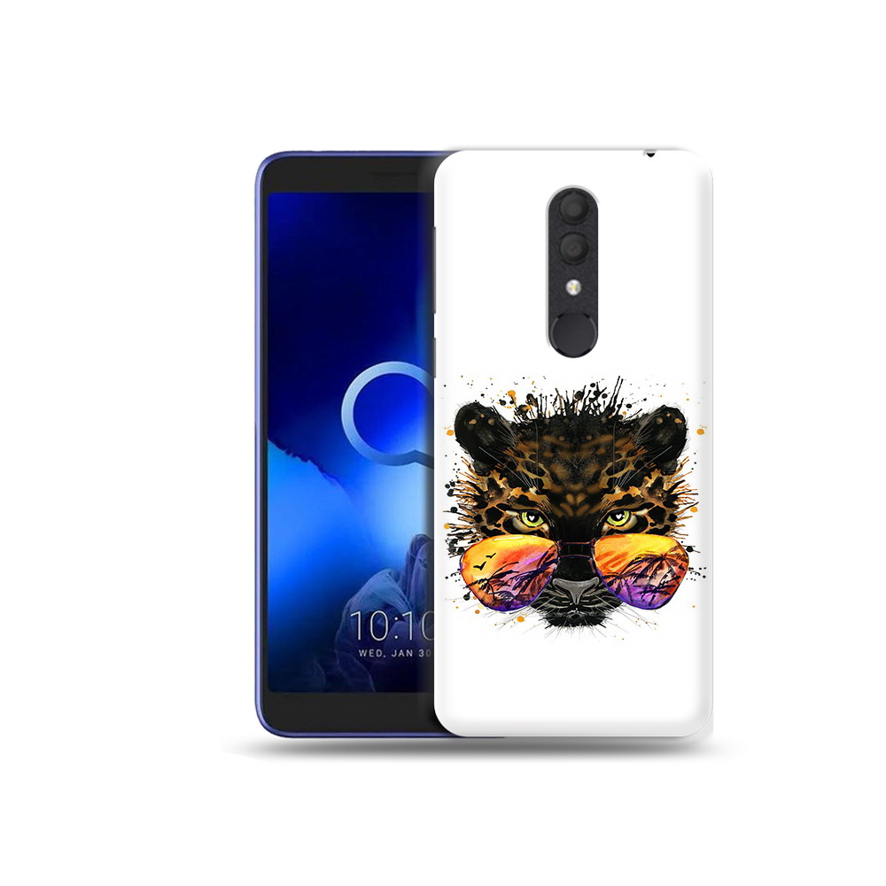 

Чехол MyPads Tocco для Alcatel 1X тропический леопард (PT133941.659.649), Прозрачный, Tocco