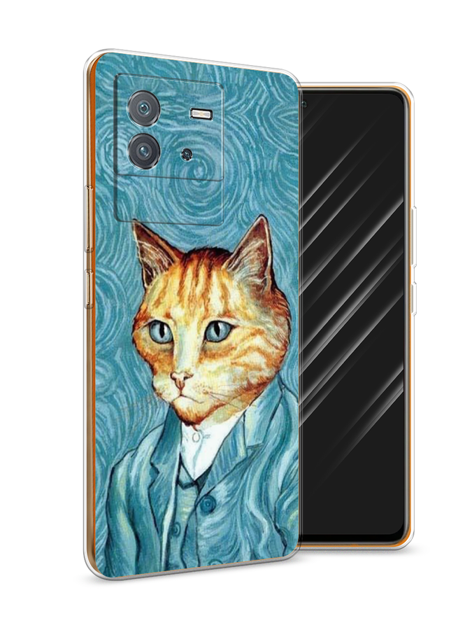 

Чехол Awog на Vivo iQOO Neo6 "Кот Ван Гог", Разноцветный, 266850-2