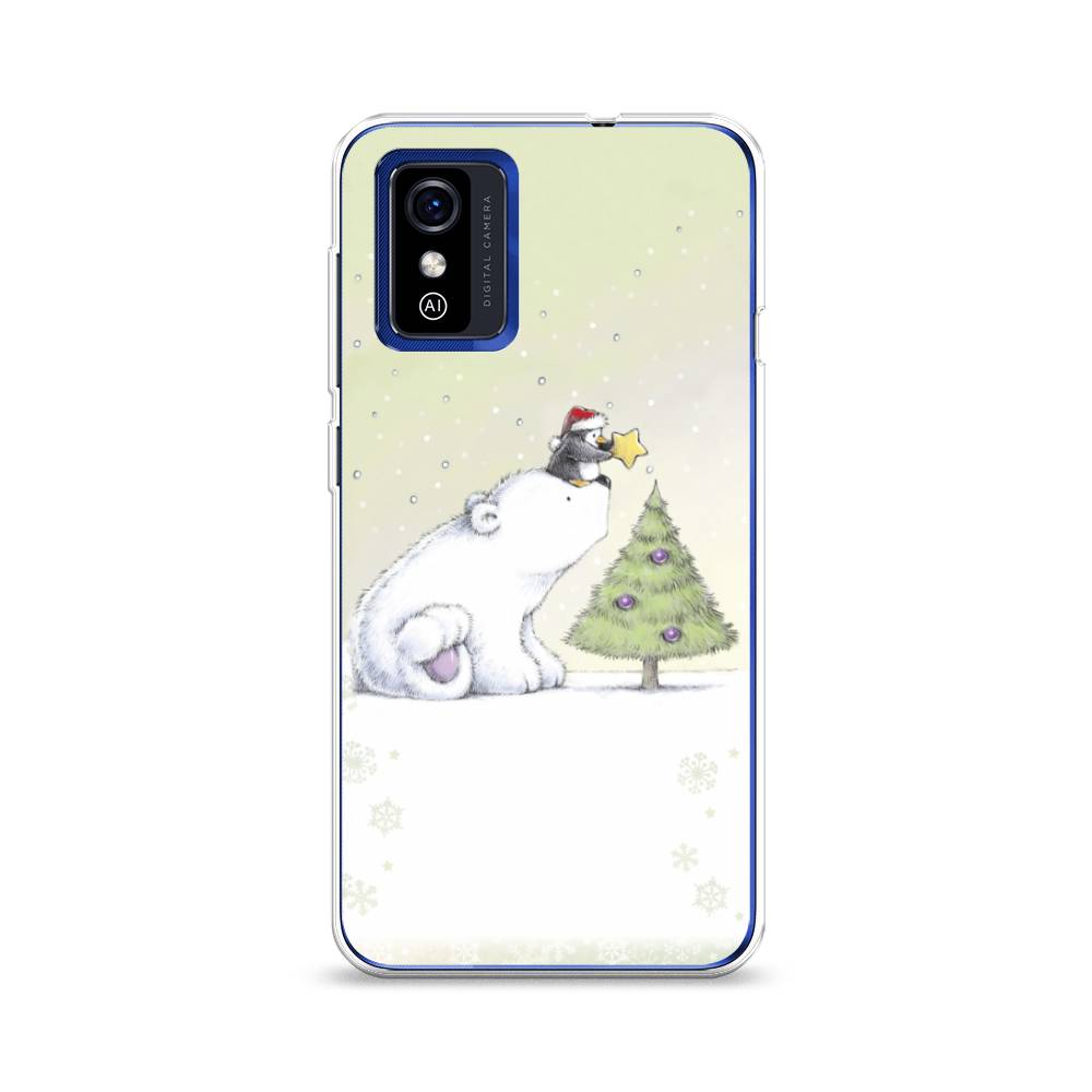 

Чехол на ZTE Blade L9 "Украшение елки", Белый;бежевый, 135250-5