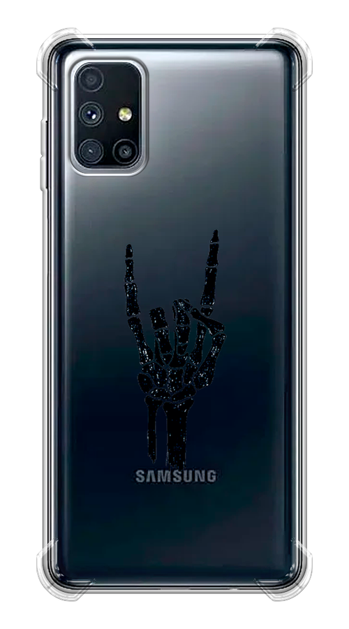 

Чехол Awog на Samsung Galaxy M51 / Самсунг M51 "Rock for a skeleton", Разноцветный, 2101551-1