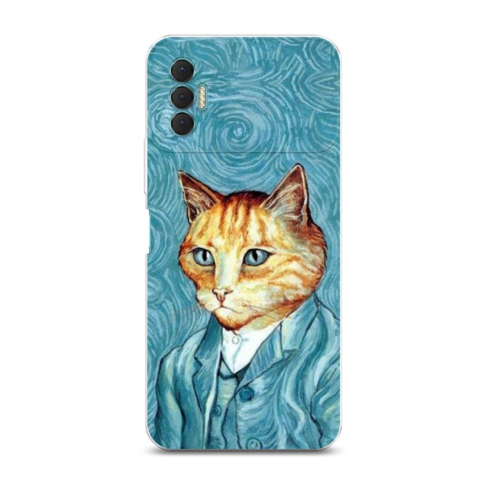 

Чехол Awog на Tecno Spark 8P "Кот Ван Гог", Разноцветный, 301450-2