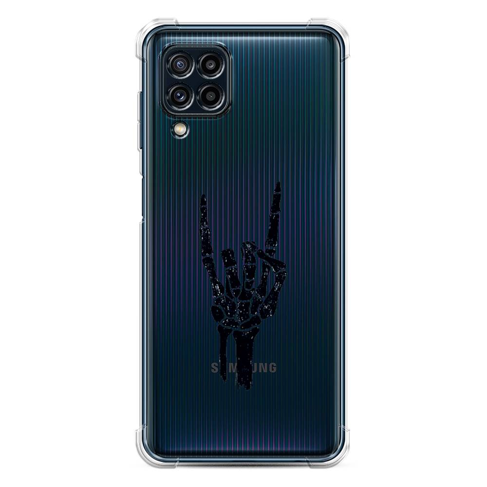 фото Противоударный силиконовый чехол "rock for a skeleton" на samsung galaxy m32 awog