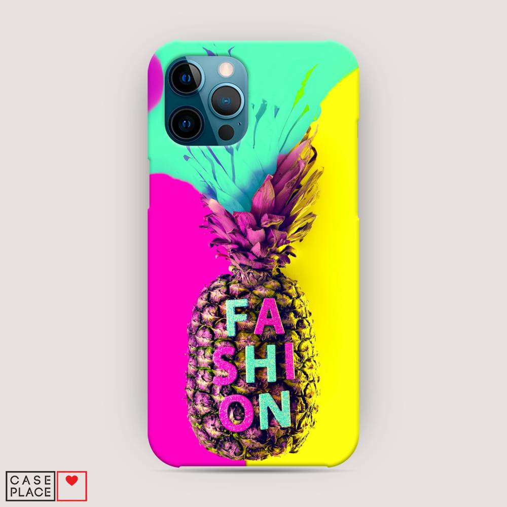 

Пластиковый чехол "Кислотный ананас" на Apple iPhone 12 Pro Max, 12720-7