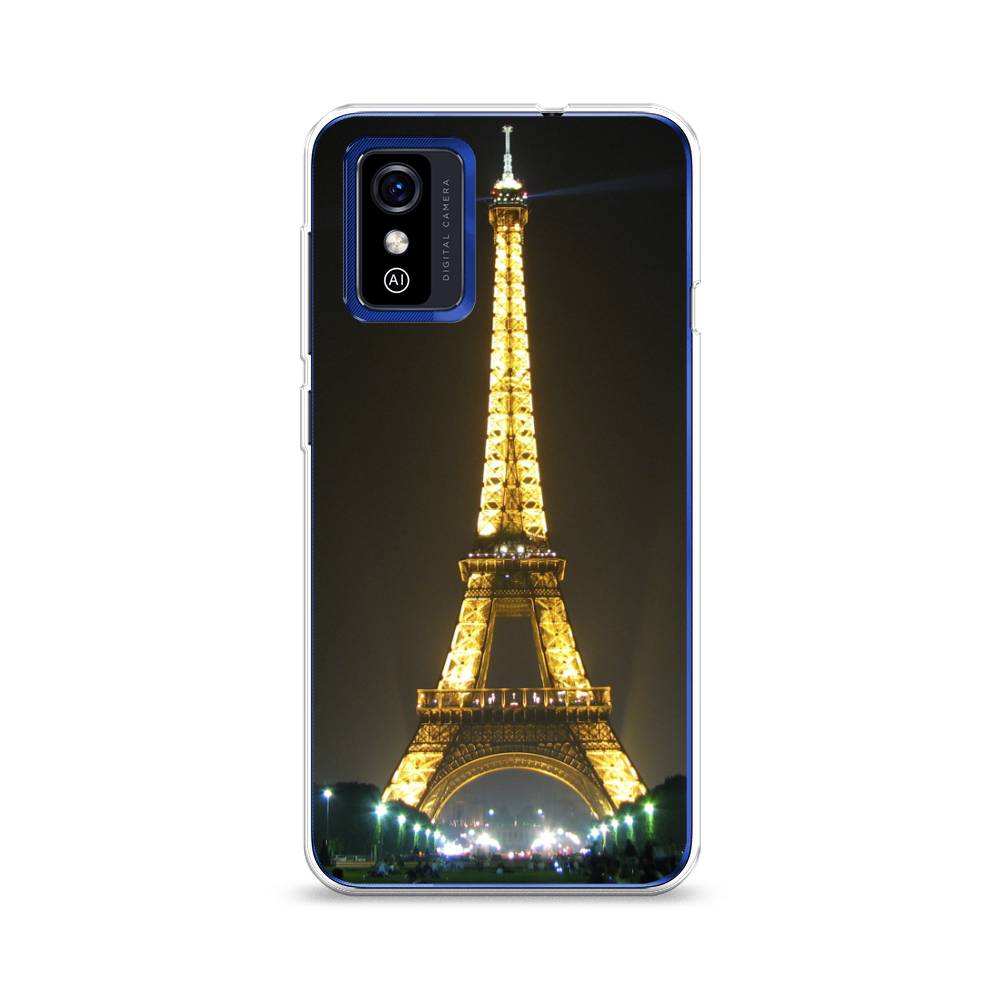 

Чехол на ZTE Blade L9 "Париж 2", Желтый;серый, 135250-2