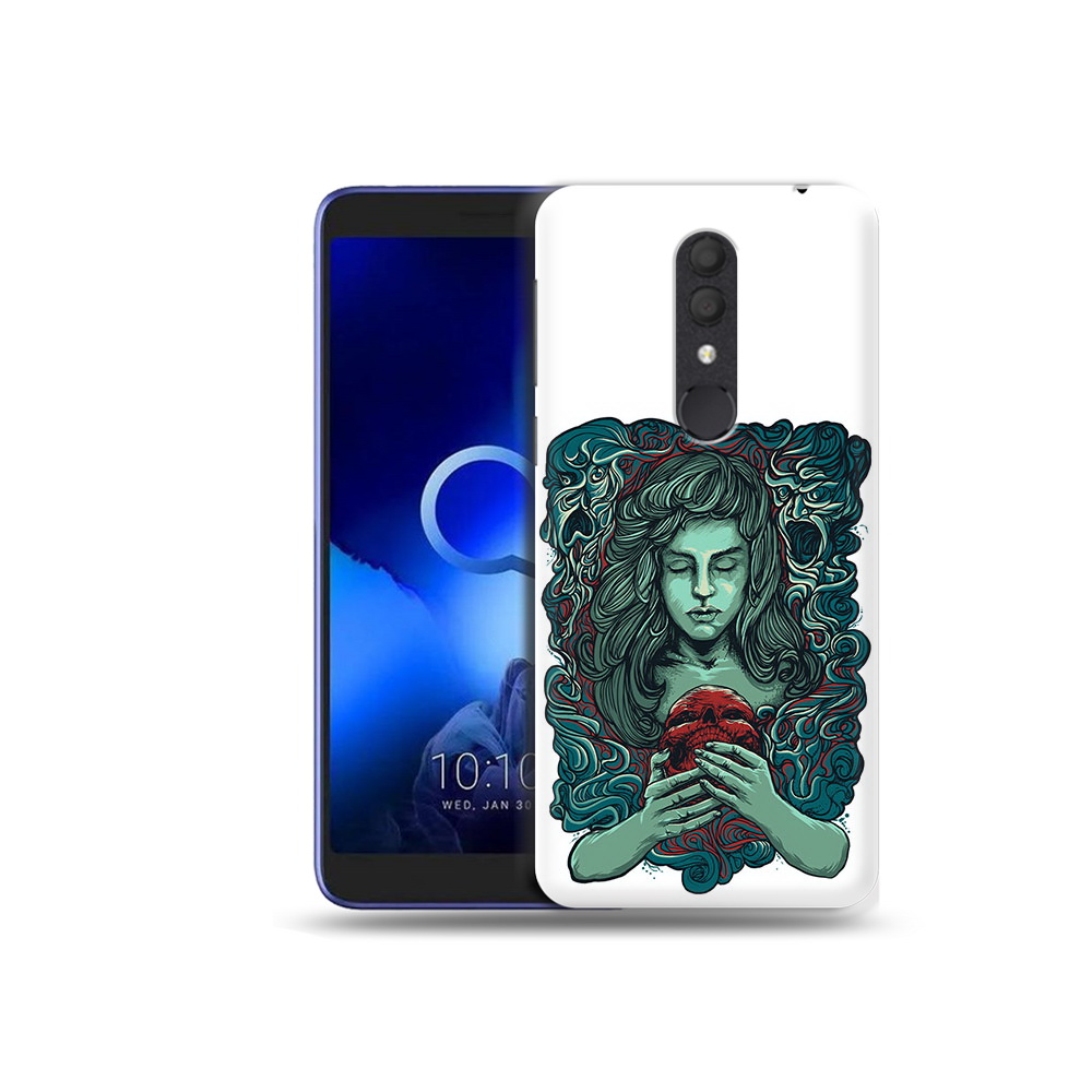 

Чехол MyPads Tocco для Alcatel 1X спящая девушка (PT133941.659.619), Прозрачный, Tocco