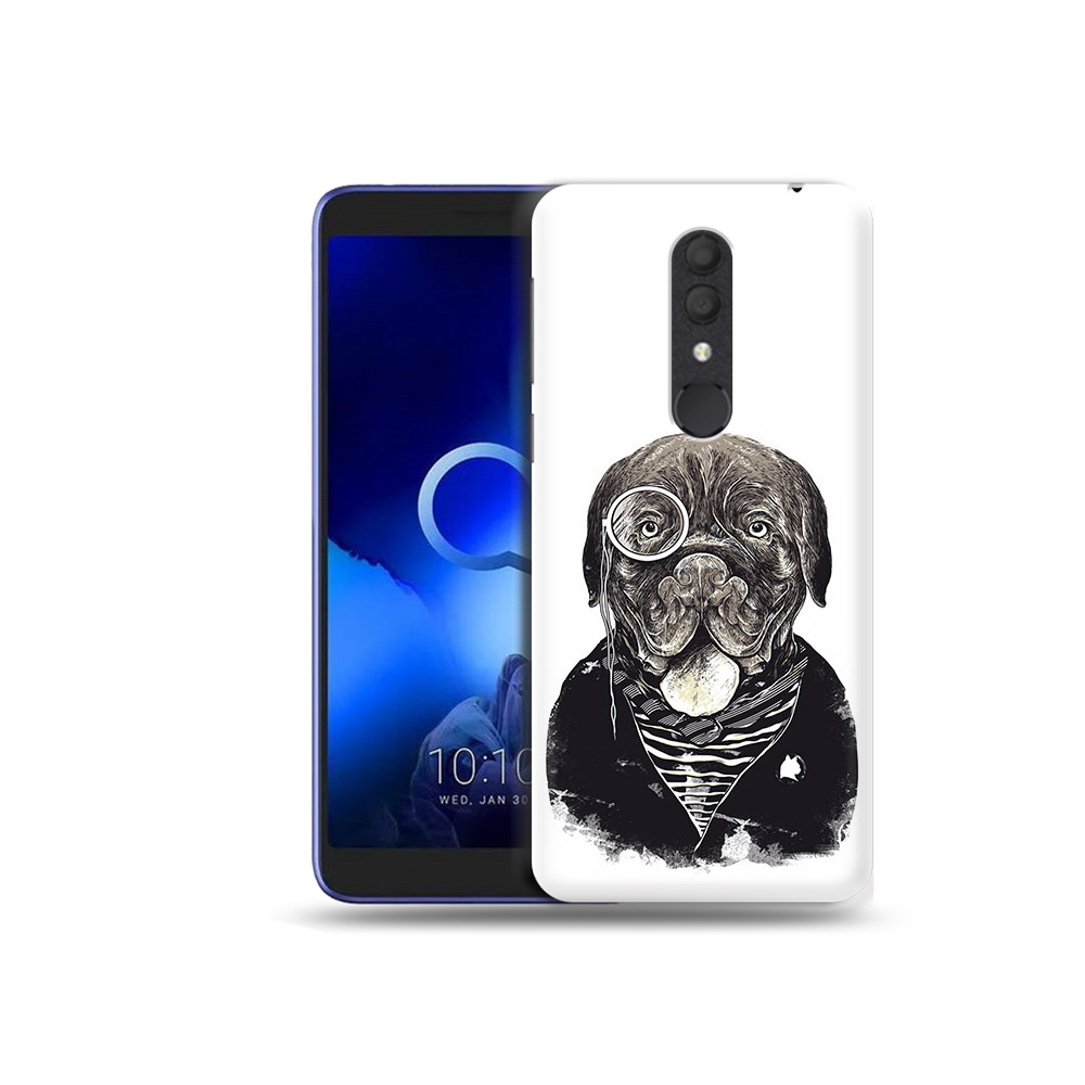 

Чехол MyPads Tocco для Alcatel 1X солидный песик (PT133941.659.615), Прозрачный, Tocco