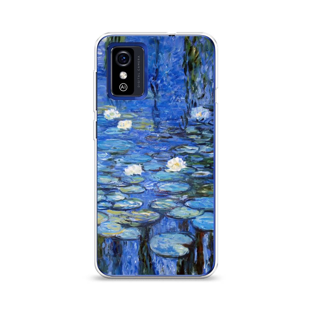 

Чехол на ZTE Blade L9 "Нарисованный пруд", Синий;зеленый, 135250-4