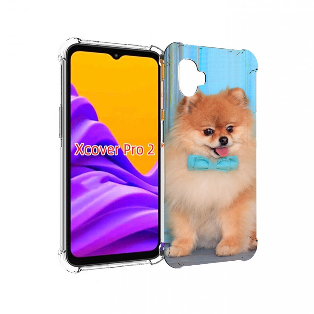 

Чехол MyPads померанскии шпиц для Samsung Galaxy Xcover Pro 2, Прозрачный, Tocco
