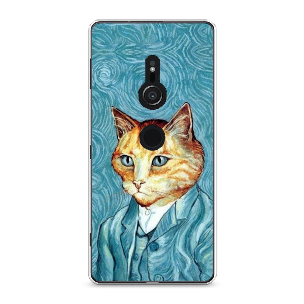 

Чехол Awog на Sony Xperia XZ2 "Кот Ван Гог", Разноцветный, 52850-2