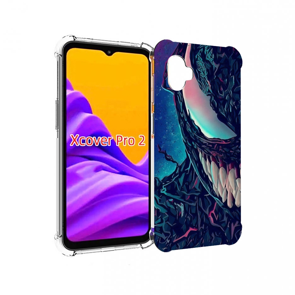 

Чехол MyPads полу веном для Samsung Galaxy Xcover Pro 2, Прозрачный, Tocco