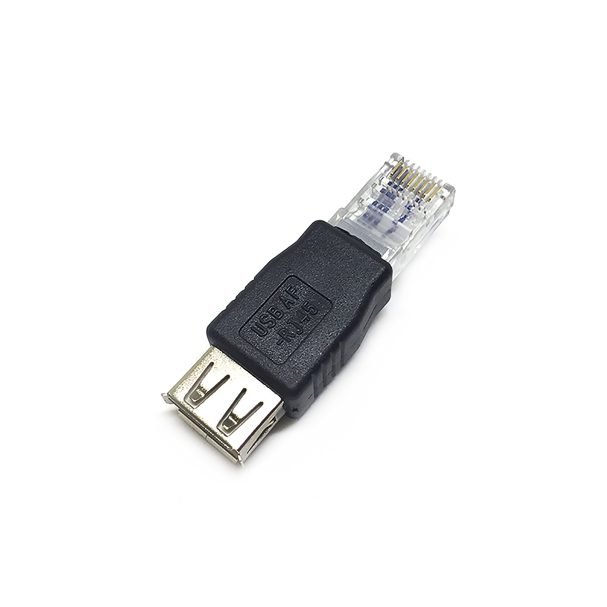 Переходник Espada USB A-RJ45 M-F Black ERJM20F 189₽