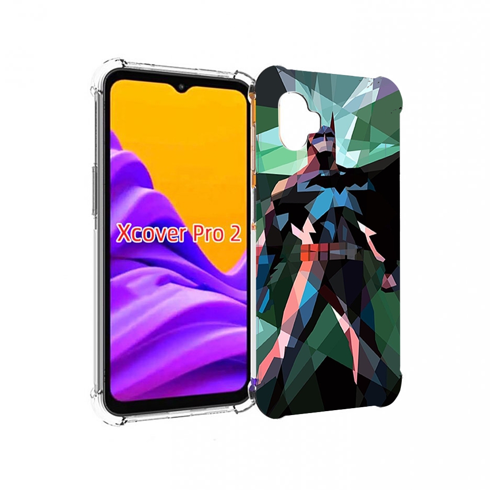 

Чехол MyPads полигональный-бэтмен-арт для Samsung Galaxy Xcover Pro 2, Прозрачный, Tocco