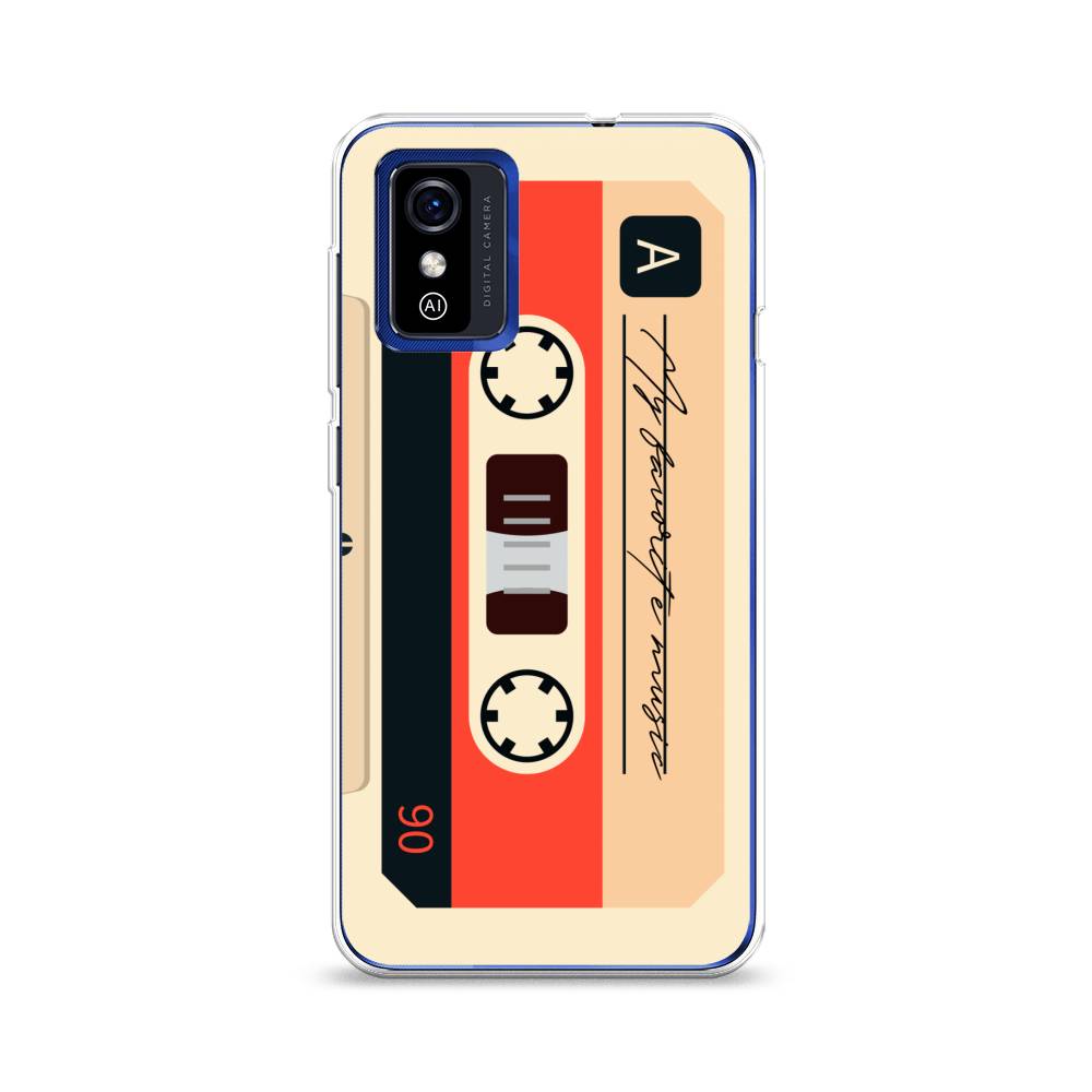 

Чехол на ZTE Blade L9 "Бежевая кассета", Черный;красный;бежевый, 135250-6