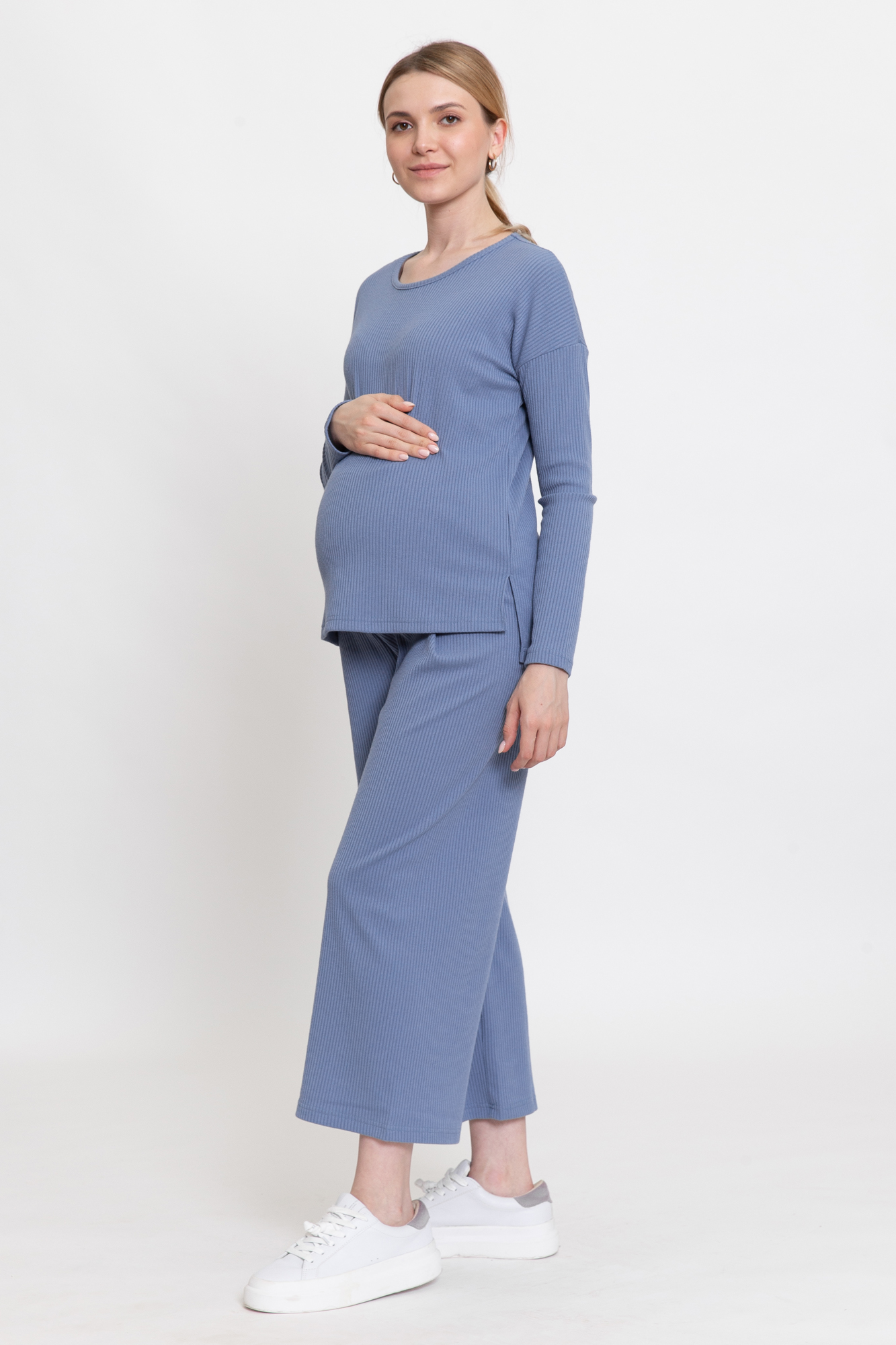 Костюм для беременных женский Magica bellezza 0184а голубой 46 RU