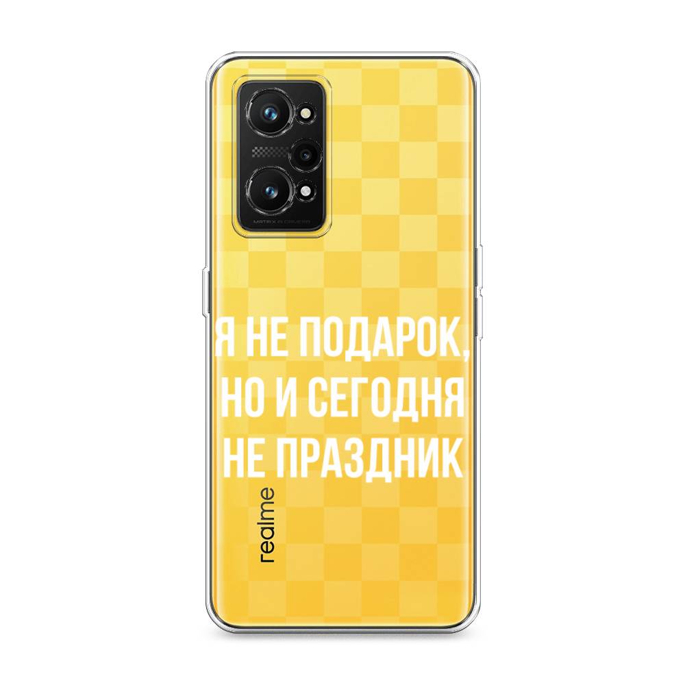 

Чехол Awog на Realme GT Neo 3T "Я не подарок", Разноцветный, 2510750-6