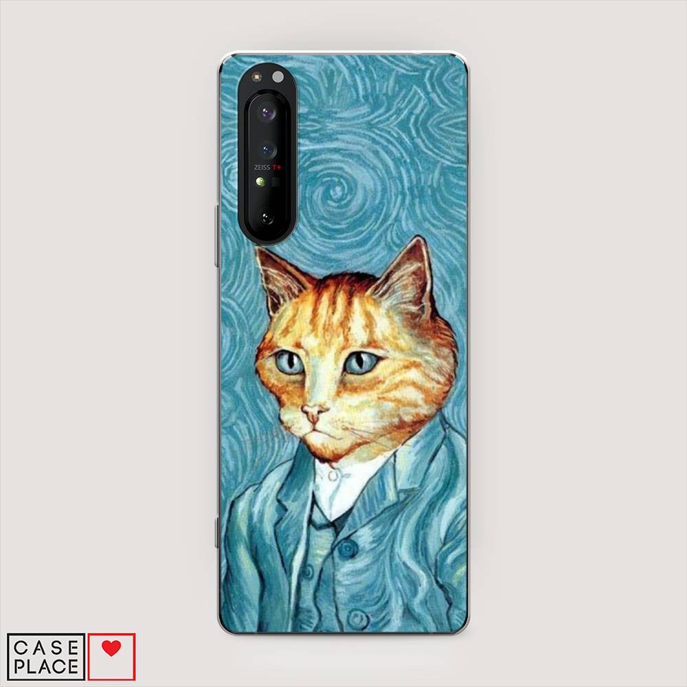 

Чехол Awog на Sony Xperia 1 II "Кот Ван Гог", Разноцветный, 54550-2