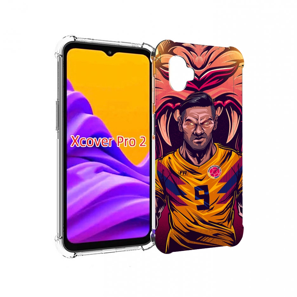 

Чехол MyPads парень-тигр-красный для Samsung Galaxy Xcover Pro 2, Прозрачный, Tocco