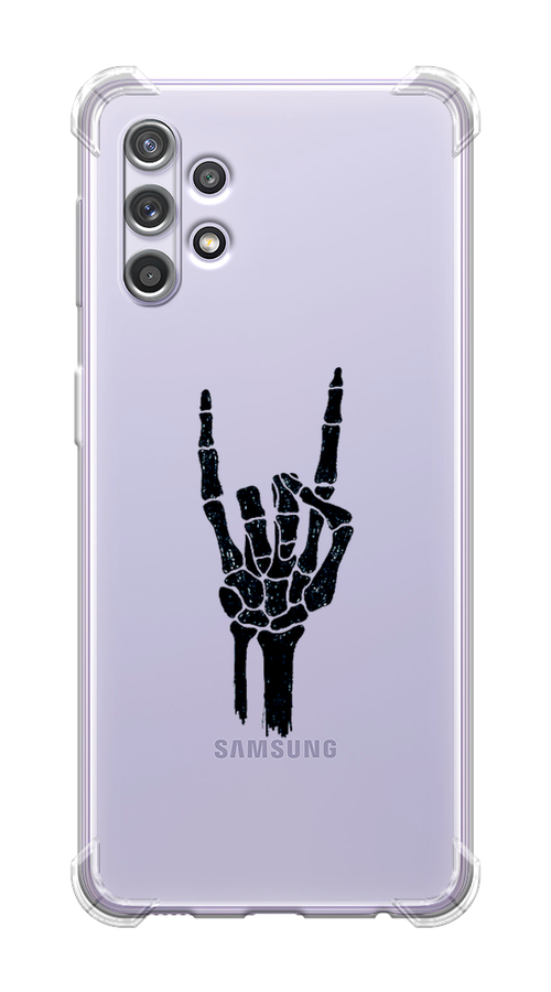 

Чехол Awog на Samsung Galaxy A32 / Самсунг A32 "Rock for a skeleton", Разноцветный, 2102051-1