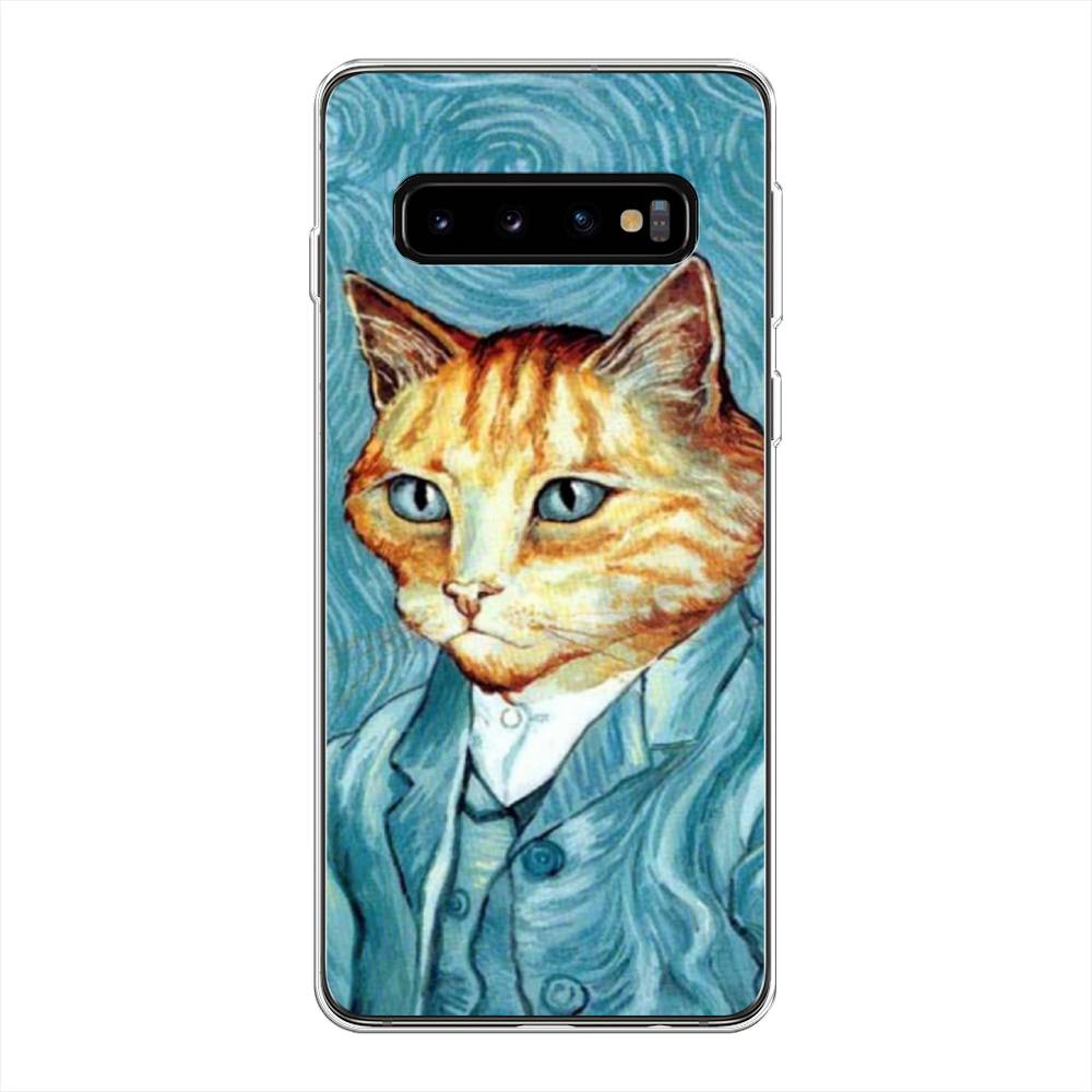 

Чехол Awog на Samsung Galaxy S10 Plus "Кот Ван Гог", Разноцветный, 27150-2