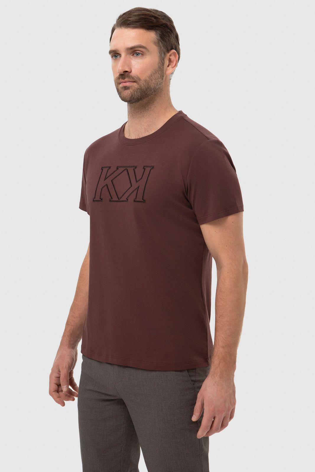 

Футболка мужская Kanzler 4S-788SL-2337-23 коричневая XL, Коричневый, 4S-788SL-2337-23