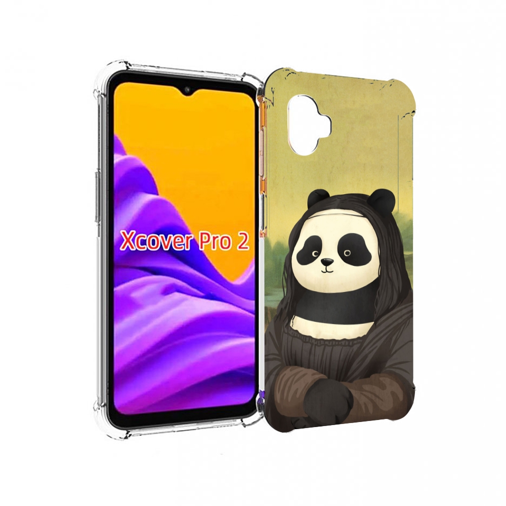 

Чехол MyPads панда монализа для Samsung Galaxy Xcover Pro 2, Прозрачный, Tocco