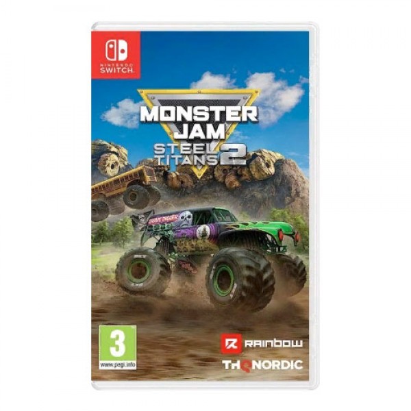 Игра Monster Jam: Steel Titans 2 (Nintendo Switch, полностью на русском языке)