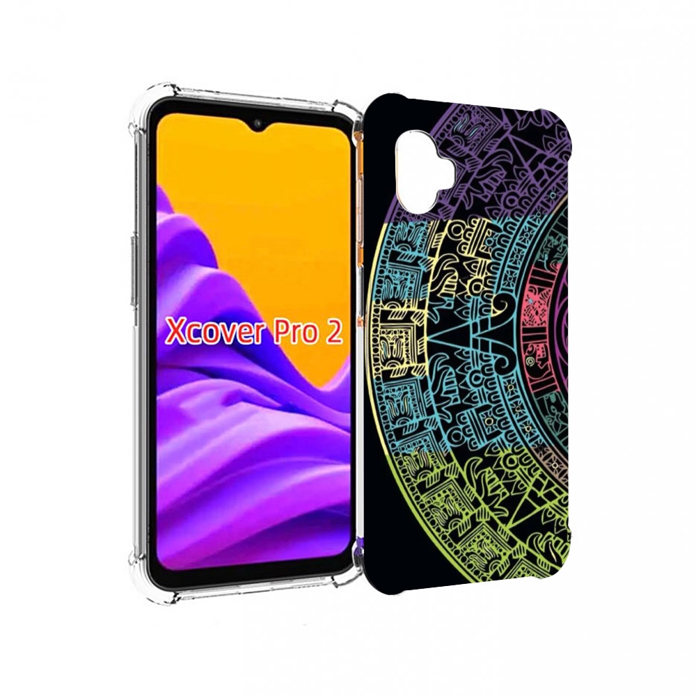 

Чехол MyPads орнамент полукруга для Samsung Galaxy Xcover Pro 2, Прозрачный, Tocco