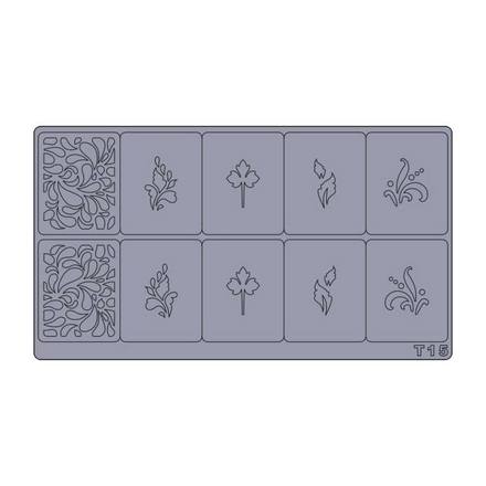 

Трафареты для аэрографии Freedecor, T15