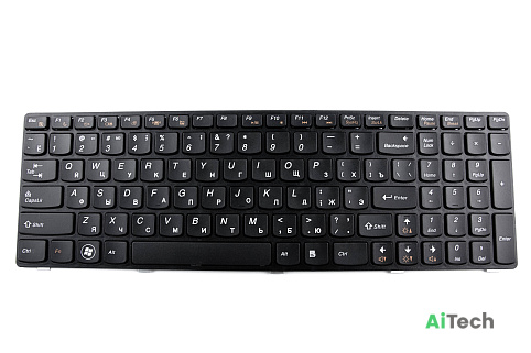 Клавиатура для ноутбука Lenovo B570/V575/Z570 p/n: 25-011910, 25-012349, 25-012436