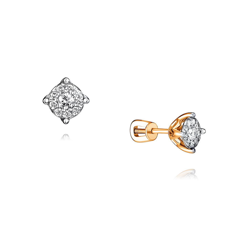 

Серьги из красного золота с бриллиантом ADAMAS 21039263/01-А50Д-41, 21039263/01-А50Д-41