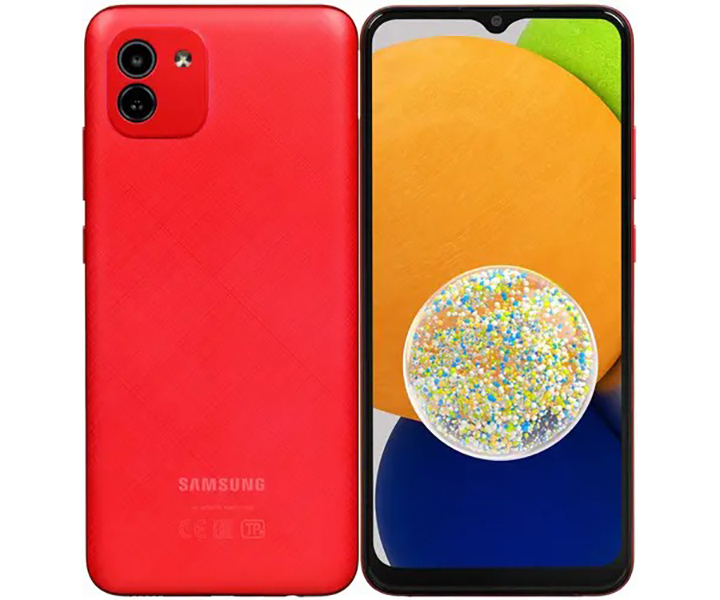 фото Смартфон смартфон samsung galaxy a03 sm-a035 3/32gb red (sm-a035fzrdskz)