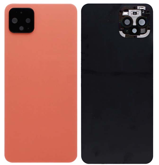 фото Задняя крышка для google pixel 4 xl оранжевая (oh so orange) без стекла камеры