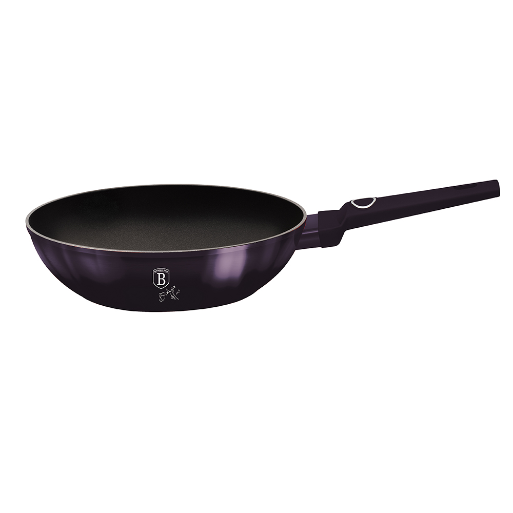 

Вок без крышки 28см 3,2л BH-6633 Purple Eclips, Фиолетовый, 6633-BH