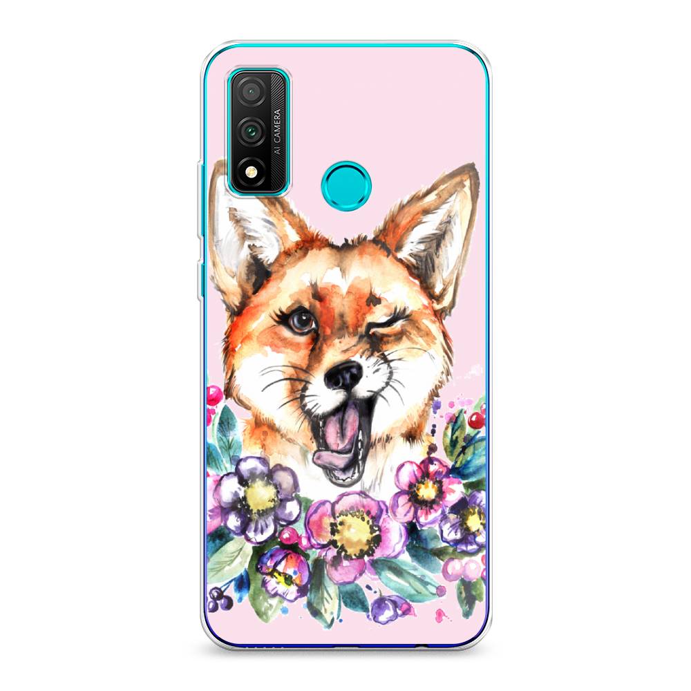 фото Чехол awog "подмигивающая лиса" для huawei p smart 2020