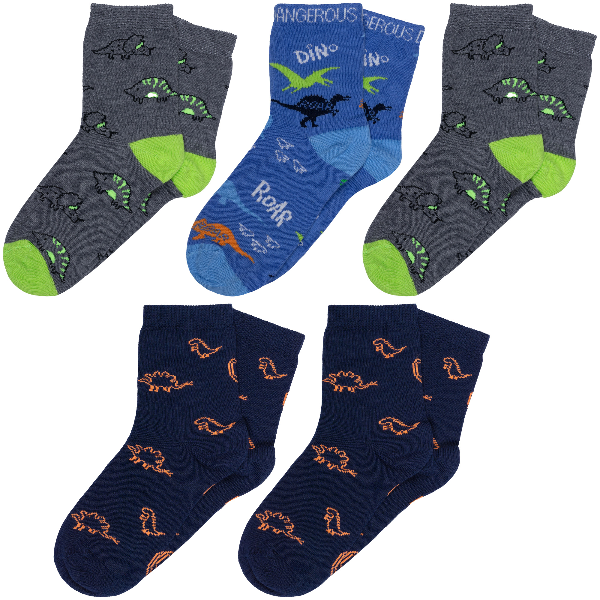

Носки детские Rusocks 5-Д3-13498, серый; синий; зеленый; оранжевый, 14-16, 5-Д3-13498