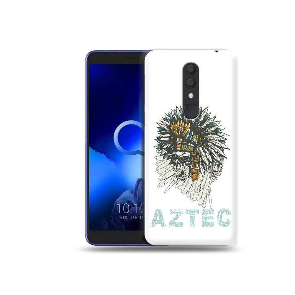 

Чехол MyPads Tocco для Alcatel 1X скелет индеец (PT133941.659.602), Прозрачный, Tocco