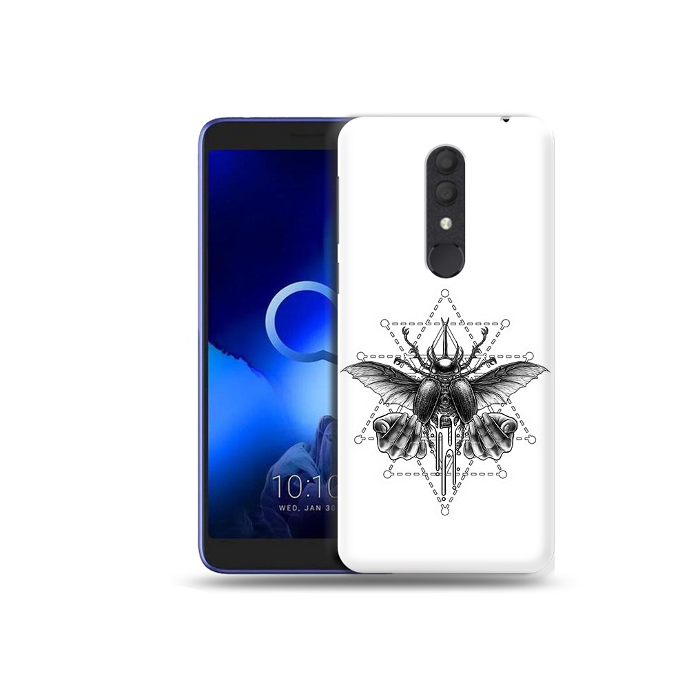 

Чехол MyPads Tocco для Alcatel 1X скарабей (PT133941.659.601), Прозрачный, Tocco