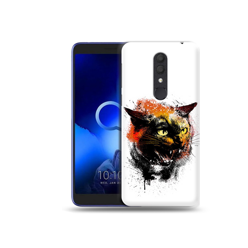 

Чехол MyPads Tocco для Alcatel 1X сиамский кот (PT133941.659.598), Прозрачный, Tocco