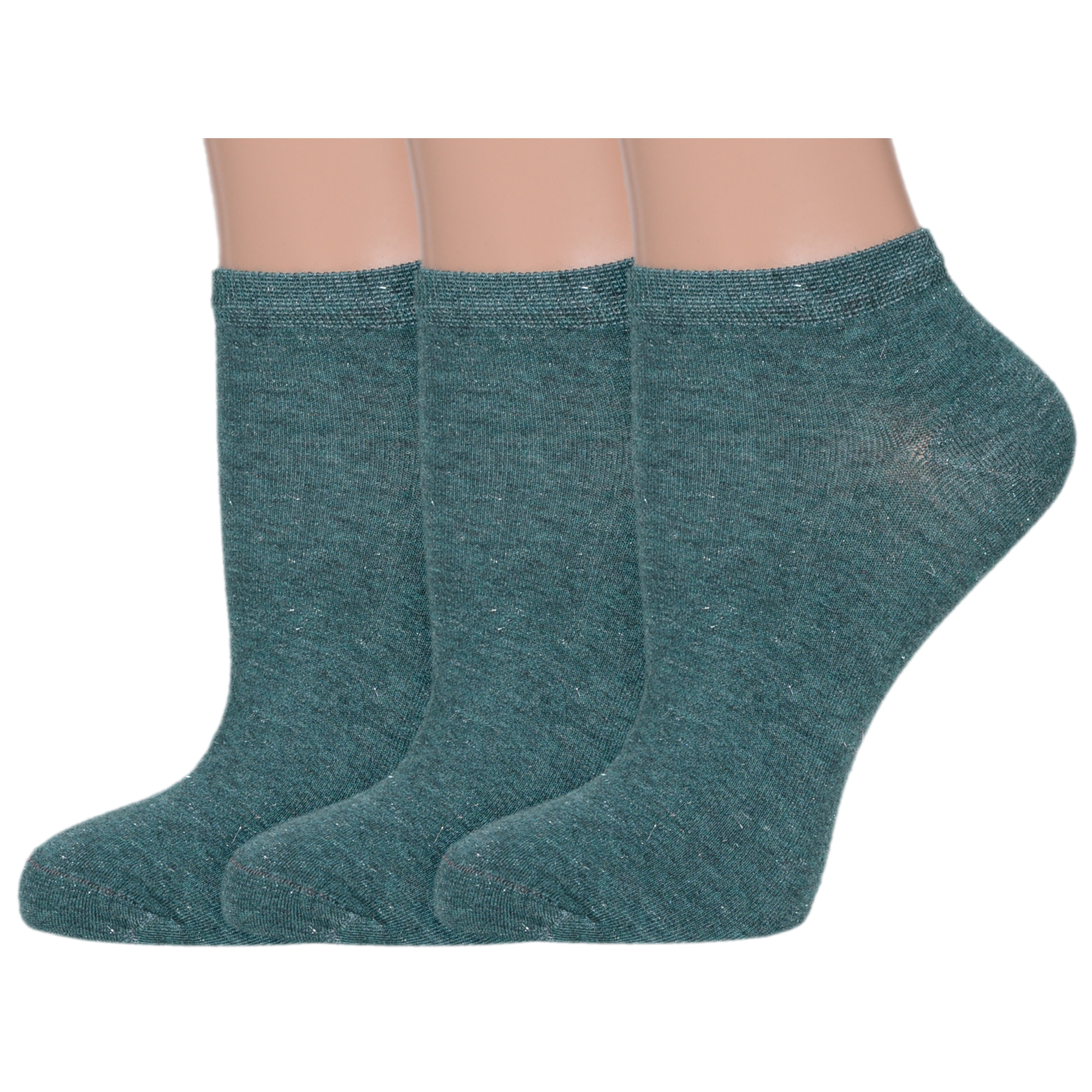 

Комплект носков женских Rusocks 3-Ж3-13042 зеленых 23-25, Зеленый, 3-Ж3-13042