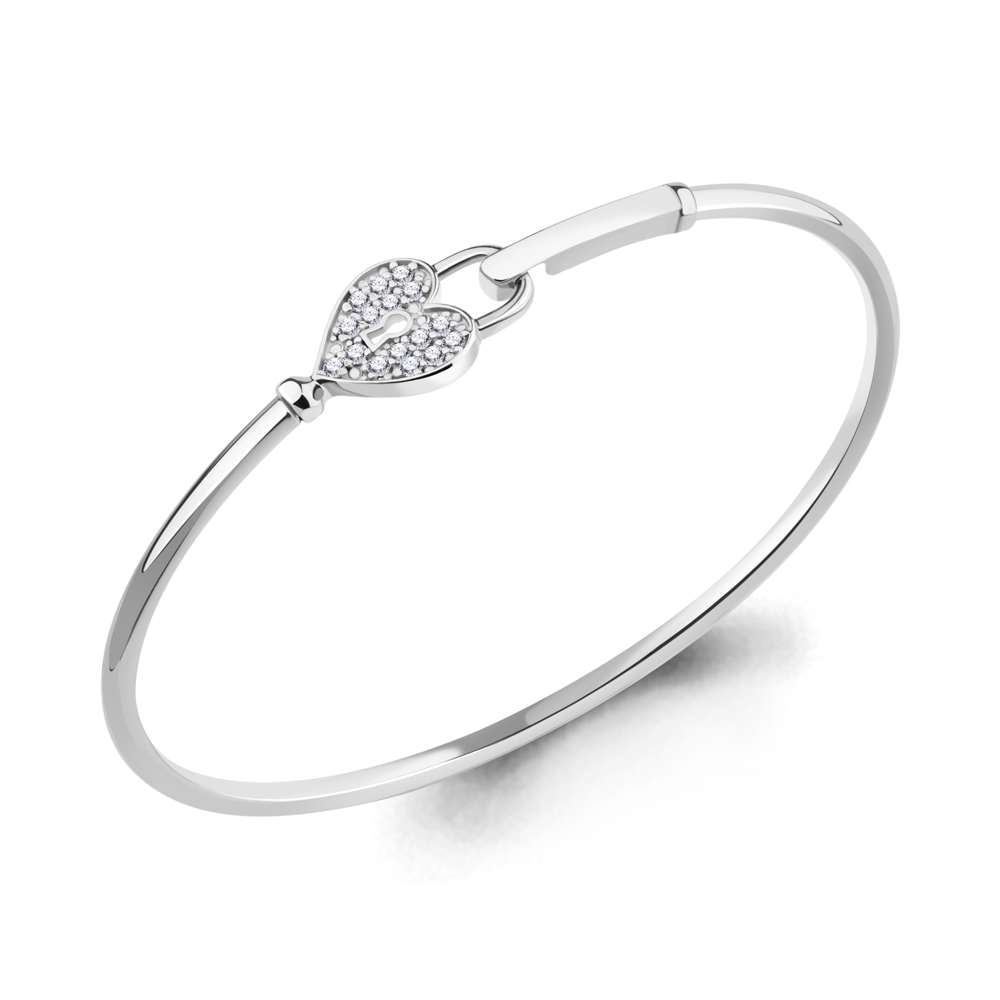 

Браслет из серебра с фианитом Aquamarine Aquamarine 74657А_925_р р. 19, 74657А_925_р