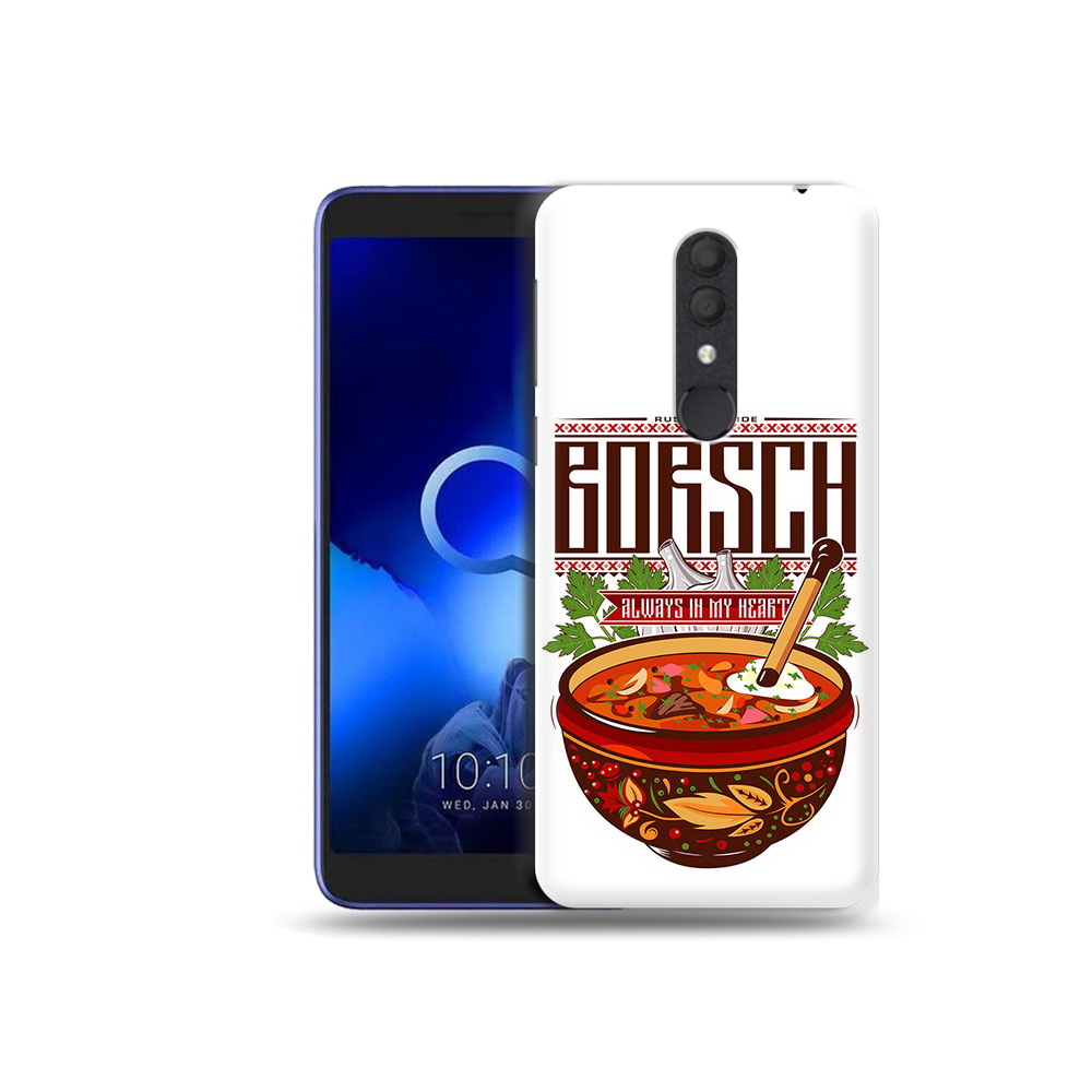 

Чехол MyPads Tocco для Alcatel 1X русский борщ (PT133941.659.589), Прозрачный, Tocco