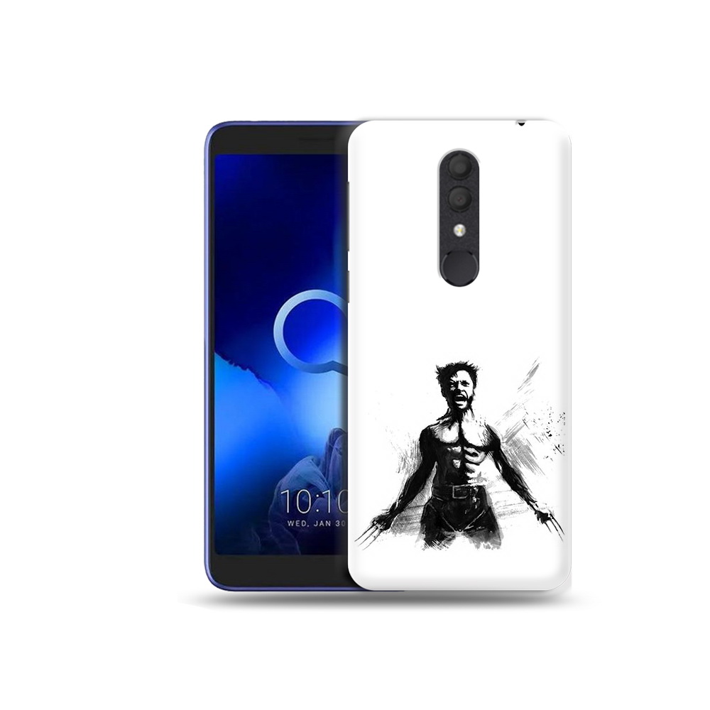

Чехол MyPads Tocco для Alcatel 1X росомаха (PT133941.659.587), Прозрачный, Tocco
