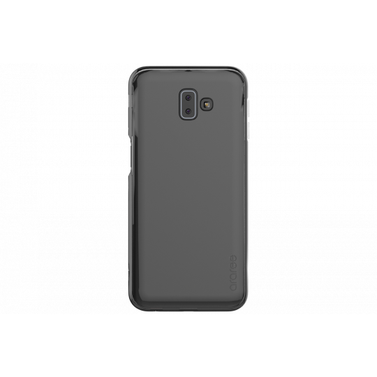 Накладка силикон Araree Samsung J Cover для Galaxy J6+ (2018) SM-J610 прозрачная черная