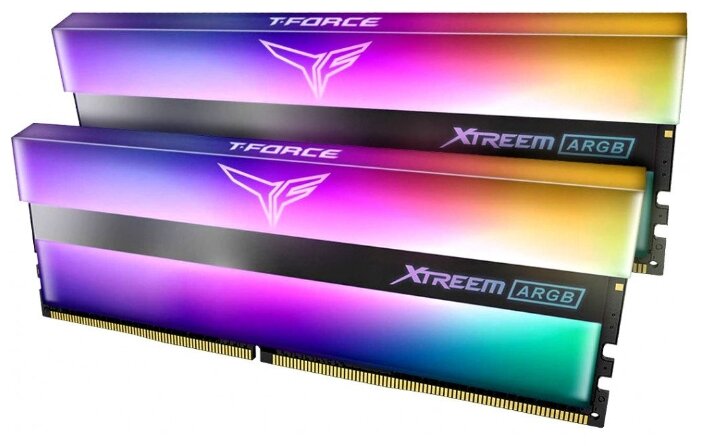 Оперативная память Team T-Force XTREEM ARGB 16Gb DDR4 3200MHz (TF10D416G3200HC16CDC01)