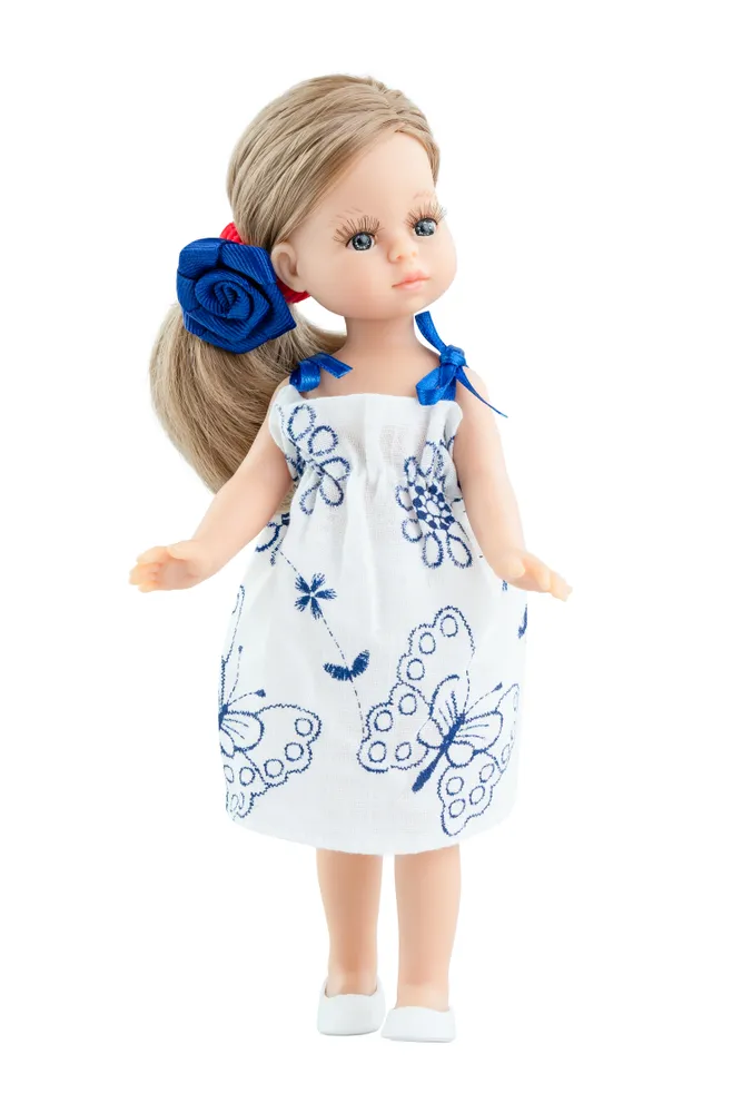 Кукла Paola Reina Валерия 21 см кукла paola reina бэби с плюшевой игрушкой 32 см