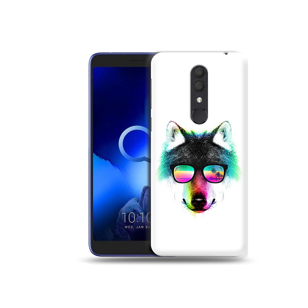 

Чехол MyPads Tocco для Alcatel 1X радужный волк (PT133941.659.567), Прозрачный, Tocco